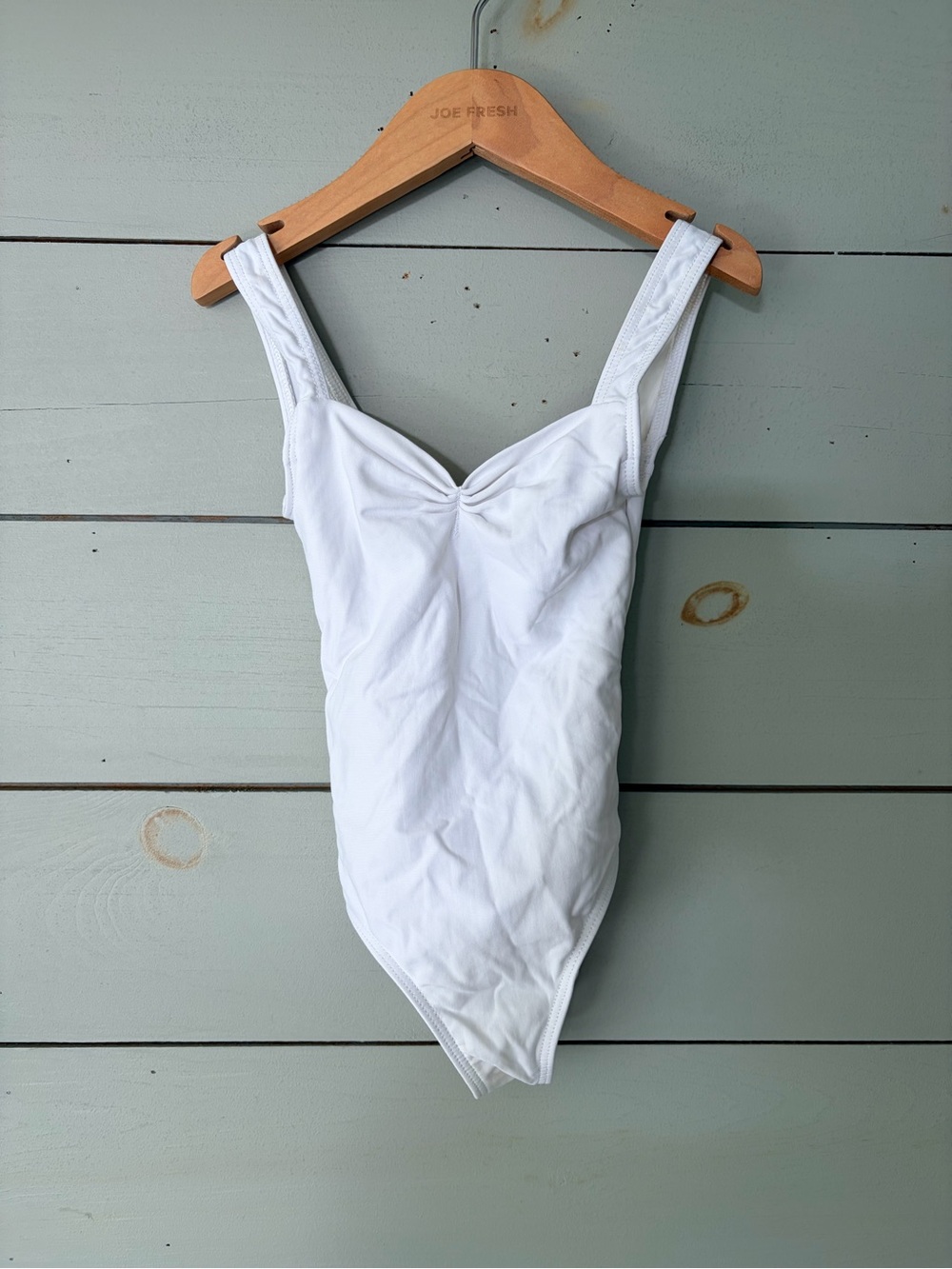 Wear Me White Dance Leotard Bodysuit Size 4/6